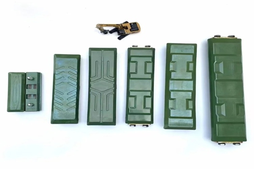 工程作業(yè)新選擇：挖機橡膠履帶板鏈條橡膠塊聚氨酯履帶塊