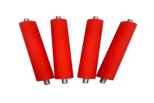 膠輥定制服務：PU聚氨酯滾筒包膠，耐高溫硅膠輥鍍鉻