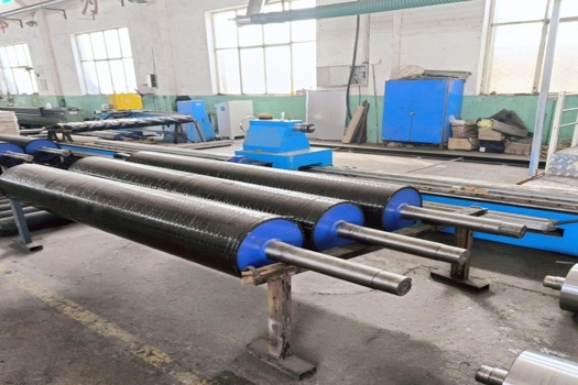 聚氨酯膠輥機械工業設備輸送托輥，專業定制同昌品質保證