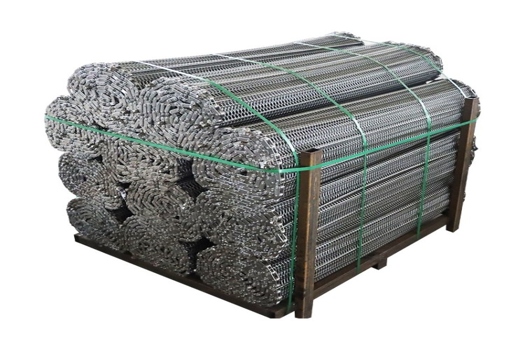 奧康高溫食品不銹鋼網帶輸送帶，粉末冶金燒結爐專用，凈菜加工流水線升級版