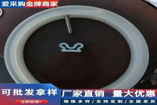 生產耐高溫硅膠密封條，耐溫350°烤箱E型發泡密封墊定制