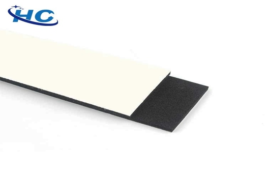 CR泡棉條橡膠發(fā)泡密封條，自帶粘膠，非標定制，精選廠家出品