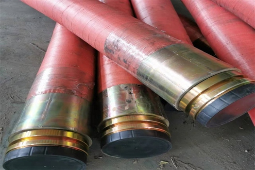 大口徑法蘭式輸水管，高壓編織纏繞膠管，耐磨橡膠軟管