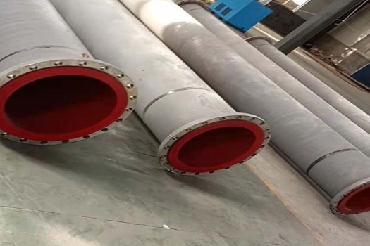 異氰酸酯礦用鋼襯聚氨酯脫硫襯膠管，專業廠家機械鏈接按圖定制